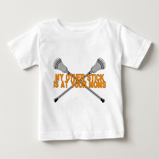 Lacrosse min annan pinne tee shirt (Framsida)