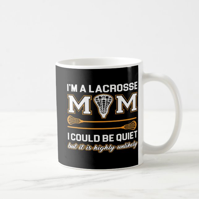 Lacrosse Mom   Lacrosse Gifts Kaffemugg (Höger)