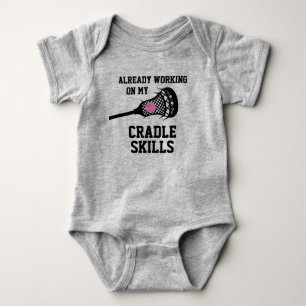 Lacrosse Mor som ska vara vagga T Shirt