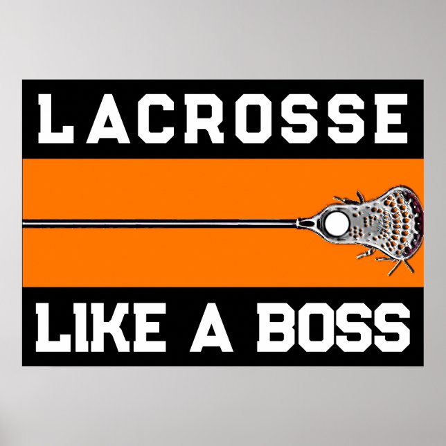 Lacrosse Motivation Poster (Framsidan)