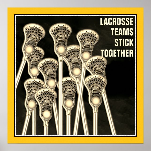 Lacrosse-motivation Poster (Framsidan)