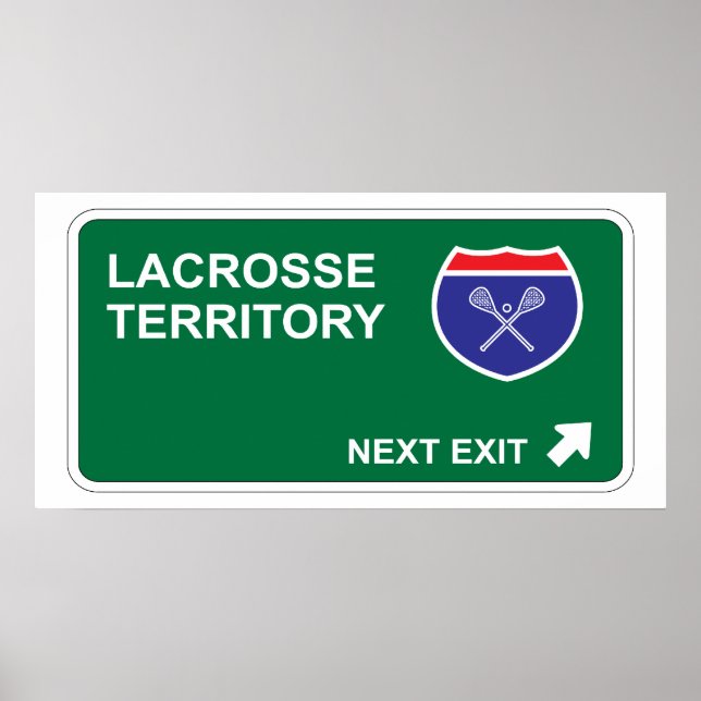 Lacrosse Next Exit Poster (Framsidan)