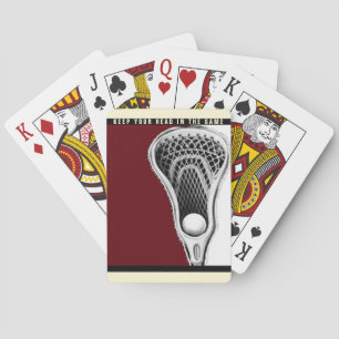 Lacrosse novelty-gåva casinokort