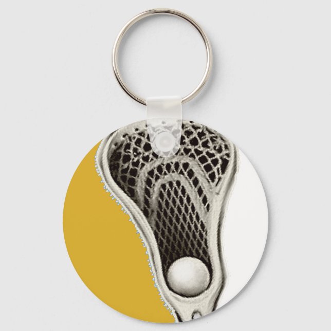 Lacrosse novelty-gåva nyckelring (Framsida)