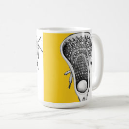 Lacrosse Novelty Gift Coffee Mugg