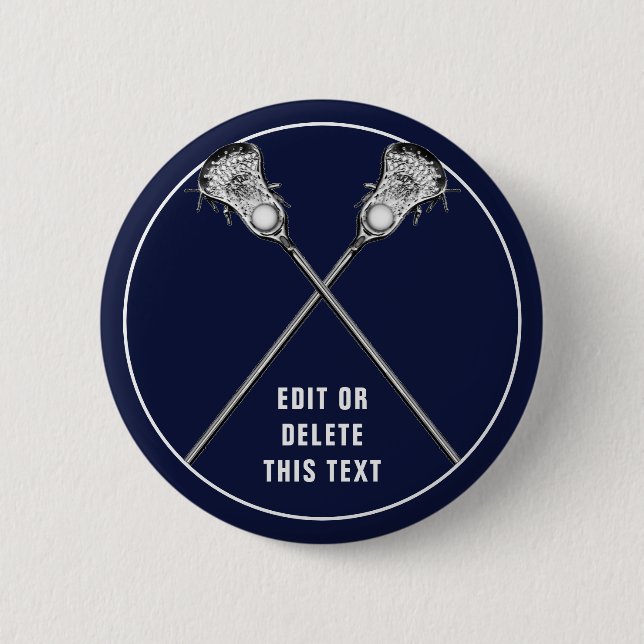 Lacrosse Novelty Gifts Knapp (Framsida)