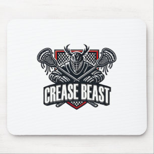 Lacrosse Ops-varning för Crease Beast Lax Goa Musmatta