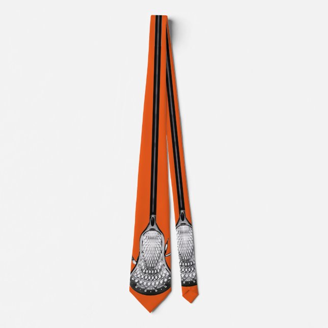 Lacrosse Orange Neck Tie Slips (Framsida)