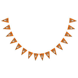 Lacrosse Party Orange Vimplar