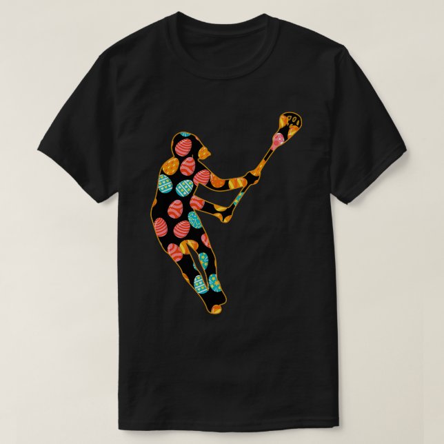 Lacrosse-Påskägg T Shirt (Design framsida)