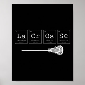 Lacrosse - Periodic Bord of Inslag Chemistry 1 Poster