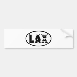 Lacrosse planlägger den ovala bildekalet bildekal