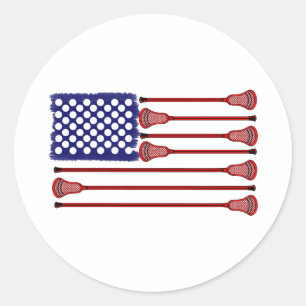 Lacrosse planlägger klistermärken AmericasGame2
