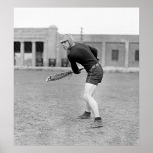 Lacrosse Player 1920-talet Poster