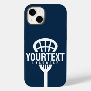 Lacrosse Player ANPASSNINGSBAR TEXT Team Mesh Spor