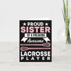 Lacrosse Player Coach Sister 1 Kort