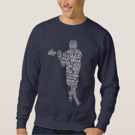 Lacrosse Player Ord Art Sweatshirt