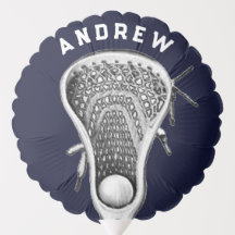 Lacrosse Player Party-ballon