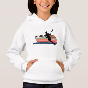 Lacrosse Player Personlig Namn T Shirt