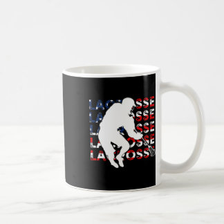 Lacrosse Player presenterar För manar Women Coach Kaffemugg
