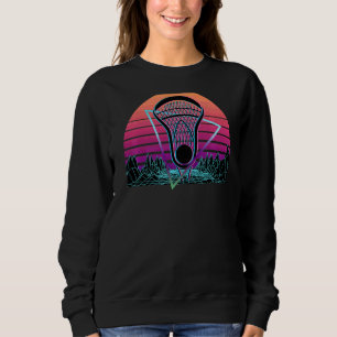 Lacrosse Player Retro Lax T Shirt