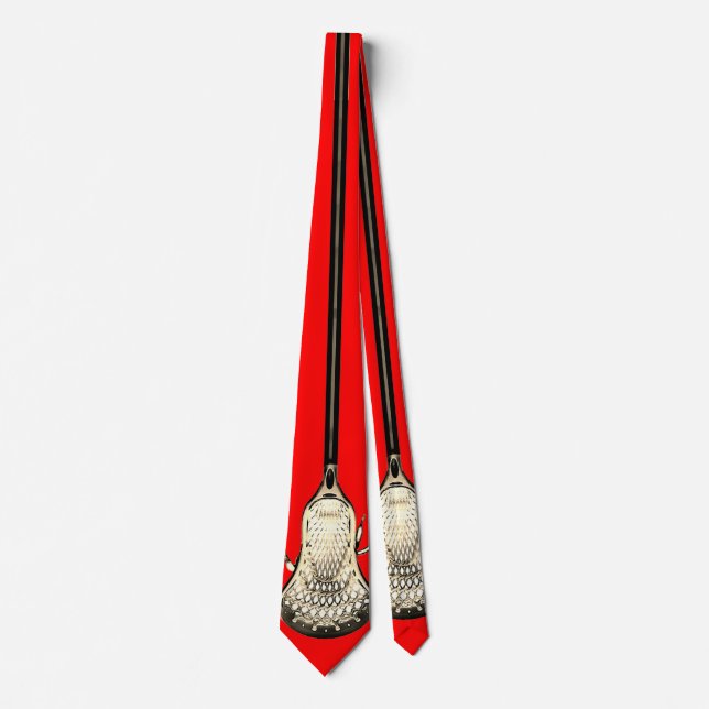 Lacrosse Red Neck Tie Slips (Framsida)