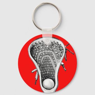 Lacrosse Röda Lag Nyckelring