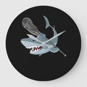 Lacrosse Shark Lacrosse Shark Älskare Stor Klocka