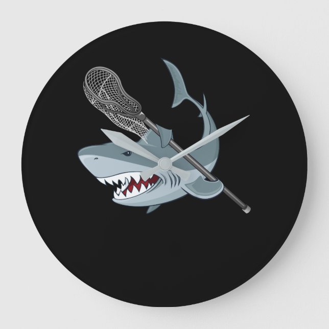 Lacrosse Shark Lacrosse Shark Älskare Stor Klocka (Framsida)