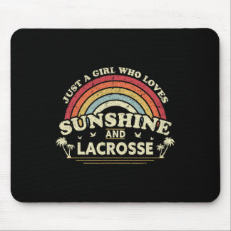 Lacrosse Shirt. En flicka som Kärlek solsken och l Musmatta