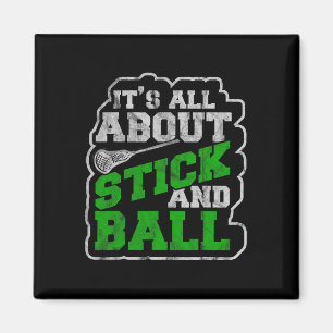 Lacrosse Shirts Manar Lax Stick Lacrosse Player Magnet