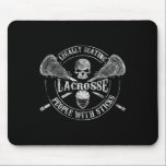 Lacrosse slår lagligt människor med sticks funny musmatta<br><div class="desc">Lacrosse slår lagligt människor med sticks funny</div>