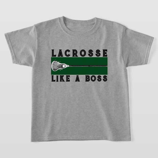 Lacrosse Slogan T Shirt (Laydown)