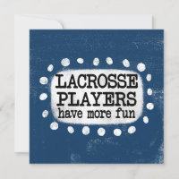 Lacrosse-spelare har fler gratulationskort för Rol
