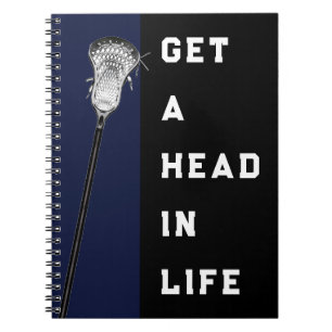Lacrosse Sport Anteckningsbok