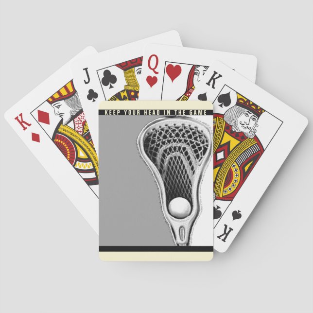 Lacrosse Sport Casinokort (Baksidan)