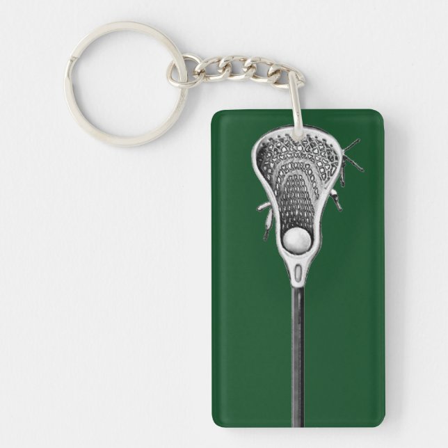 Lacrosse Sport Nyckelring (Framsidan)