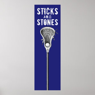 Lacrosse Sportaffisch Poster