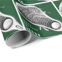 Lacrosse Sports Birthday Gift Presentpapper