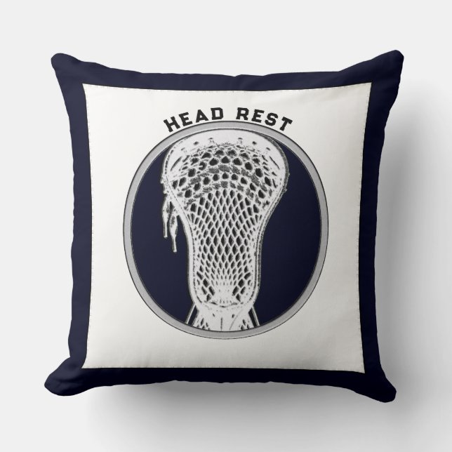 Lacrosse Sports Decor Kudde (Framsida)