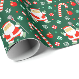 Lacrosse Sports Helgdag Gift Presentpapper