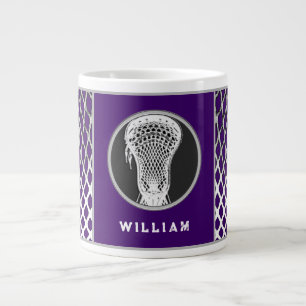 Lacrosse Sports Lila Jumbo Mugg