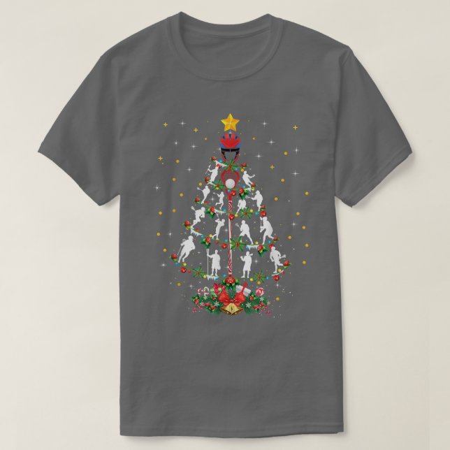 Lacrosse Sports Lover Xmas Santa Hat Lacrosse Chri T Shirt (Design framsida)