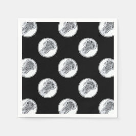 Lacrosse Sports Party Pappersservett