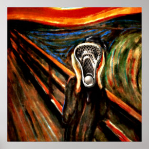 Lacrosse Sports Poster