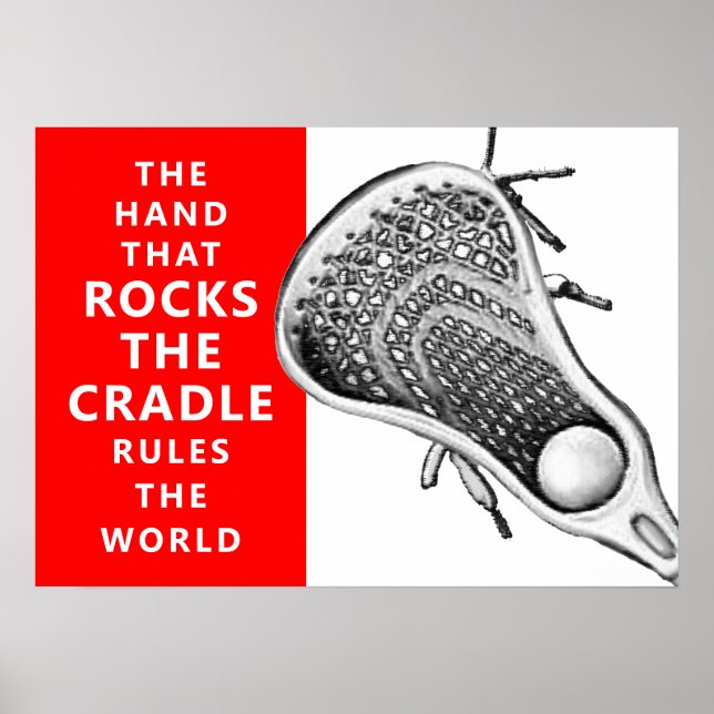 Lacrosse Sports Poster (Framsidan)