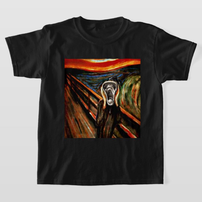 Lacrosse Sports Tee Shirt (Laydown)