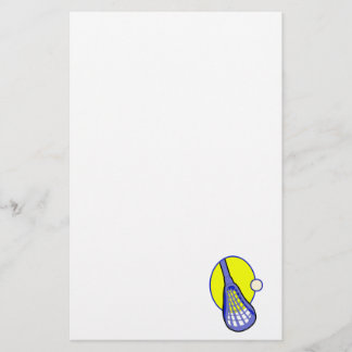 Lacrosse Stick Brevpapper