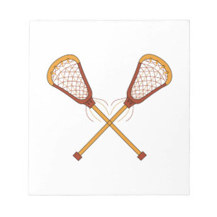 Lacrosse Sticks Anteckningsblock