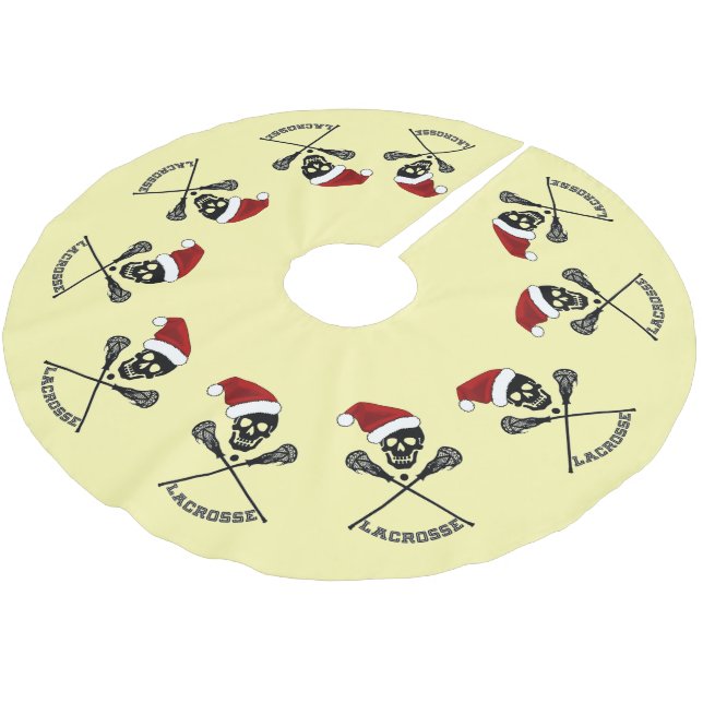 Lacrosse Sticks jul Julgransmatta Borstad Polyester (Vinklad)